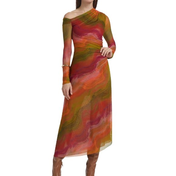 Amur "Drena" Mesh Dress - Picture 2 of 3